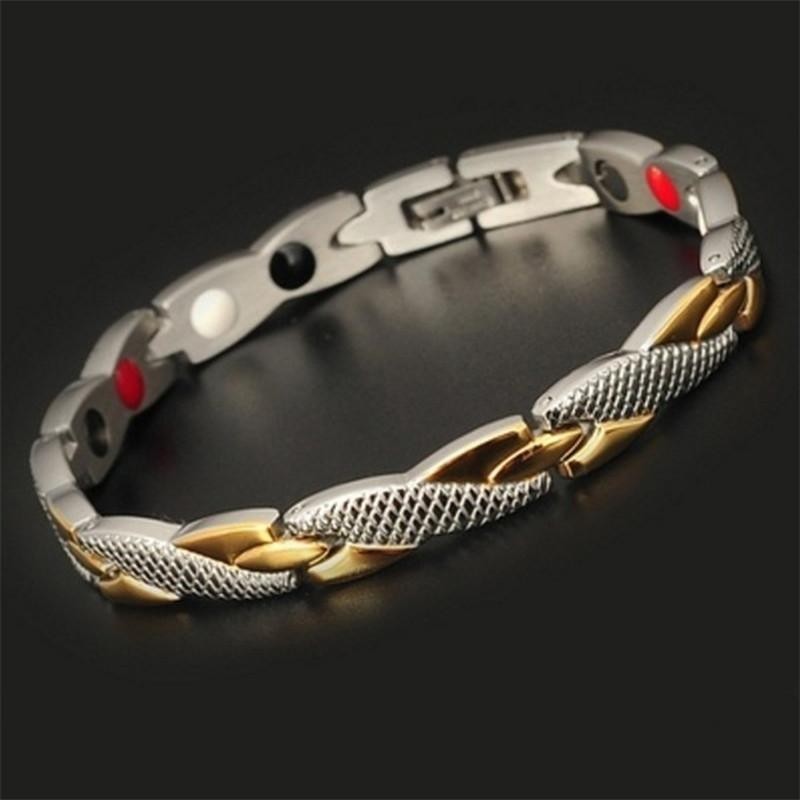 Healthy Bio Magnetic Bracelets for Women Men Therapy Bracelet Pain Relief