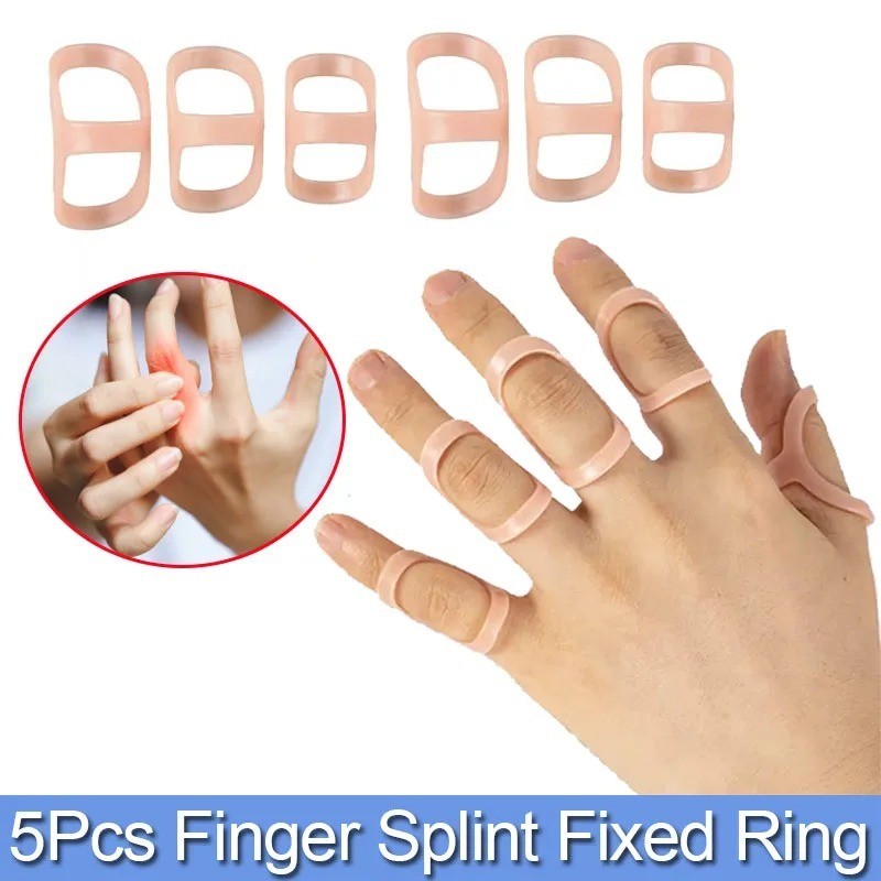 3PCS Oval Finger Splints Trigger Finger Kit for Size 2,3,4,5,6,7,8,9,10,11,12 US