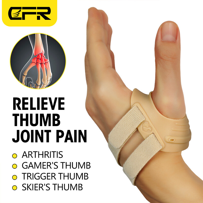 1/2 Pieces Thumb Support Brace, CMC Joint Immobilizer Orthosis Tendonitis Relief