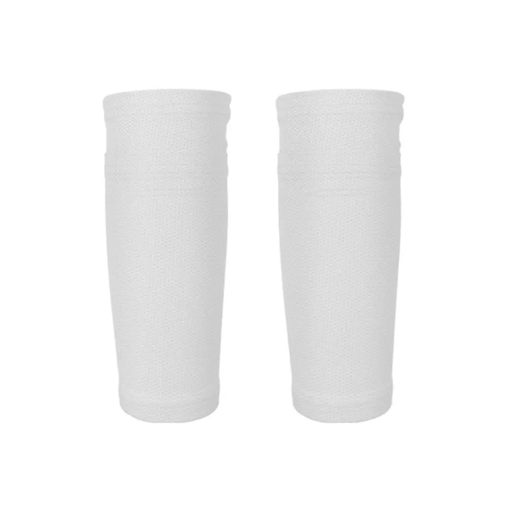1 Pair Football Shin Pads Socks Guard Sleeves for Kids Boys Men Running Hiking B