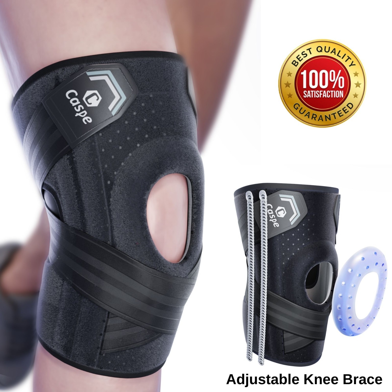 Knee Brace Adjustable Compression Support for Sport Joint Pain Arthritis Relief