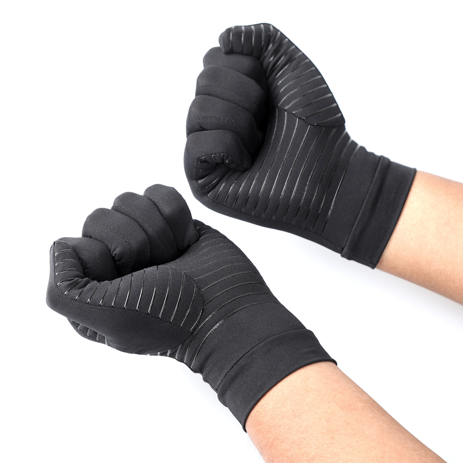 Full Finger Copper Arthritis Compression Gloves Relieve Hand Pain Carpal Tunnel