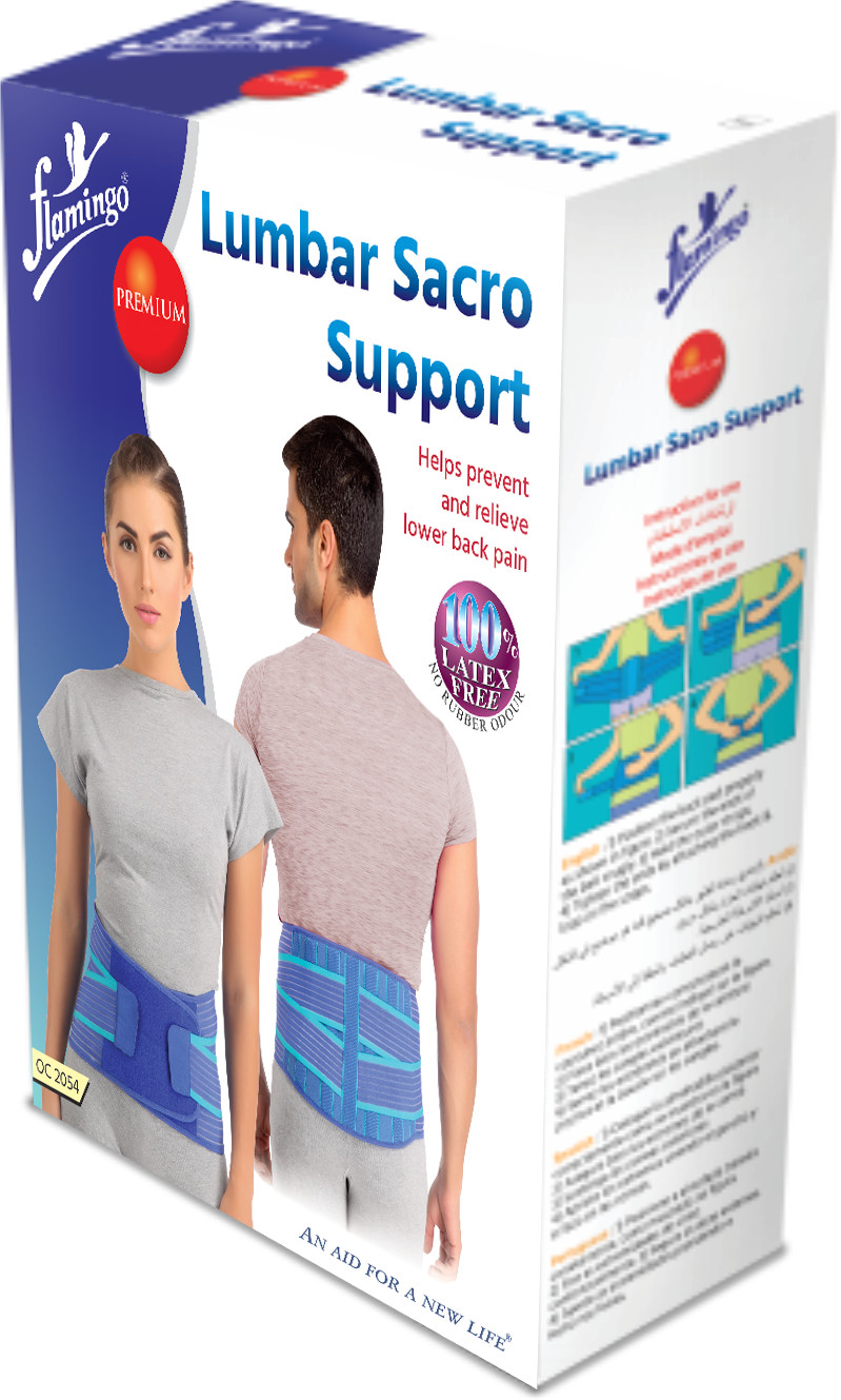 Flamingo Premium Lumbar Sacro Belt, Back Pain Relief