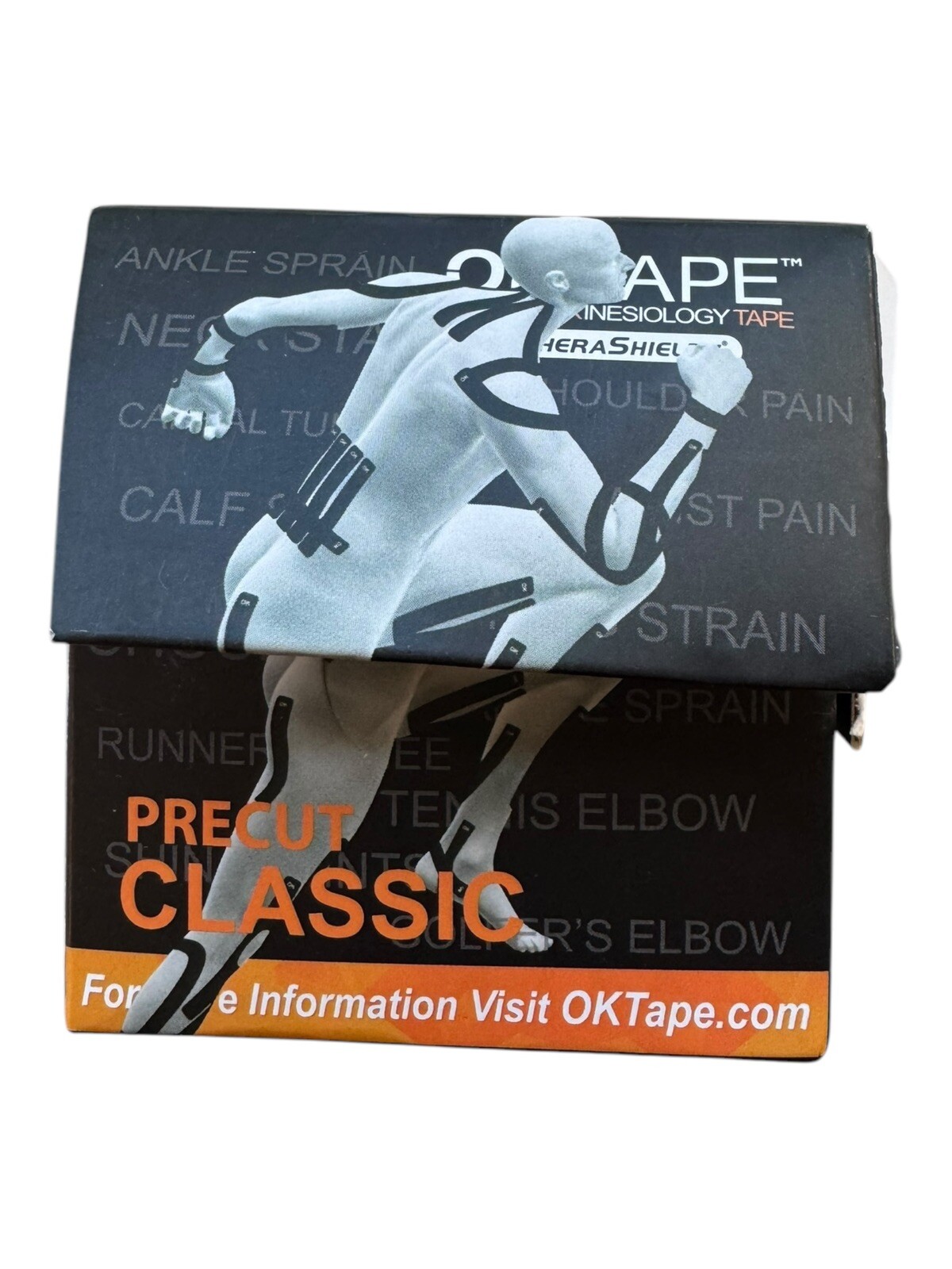 OK Tape Classic Precut Kinesiology Tape – Pink – 20 Count – 2″ x 16′ – Ex: 4/27