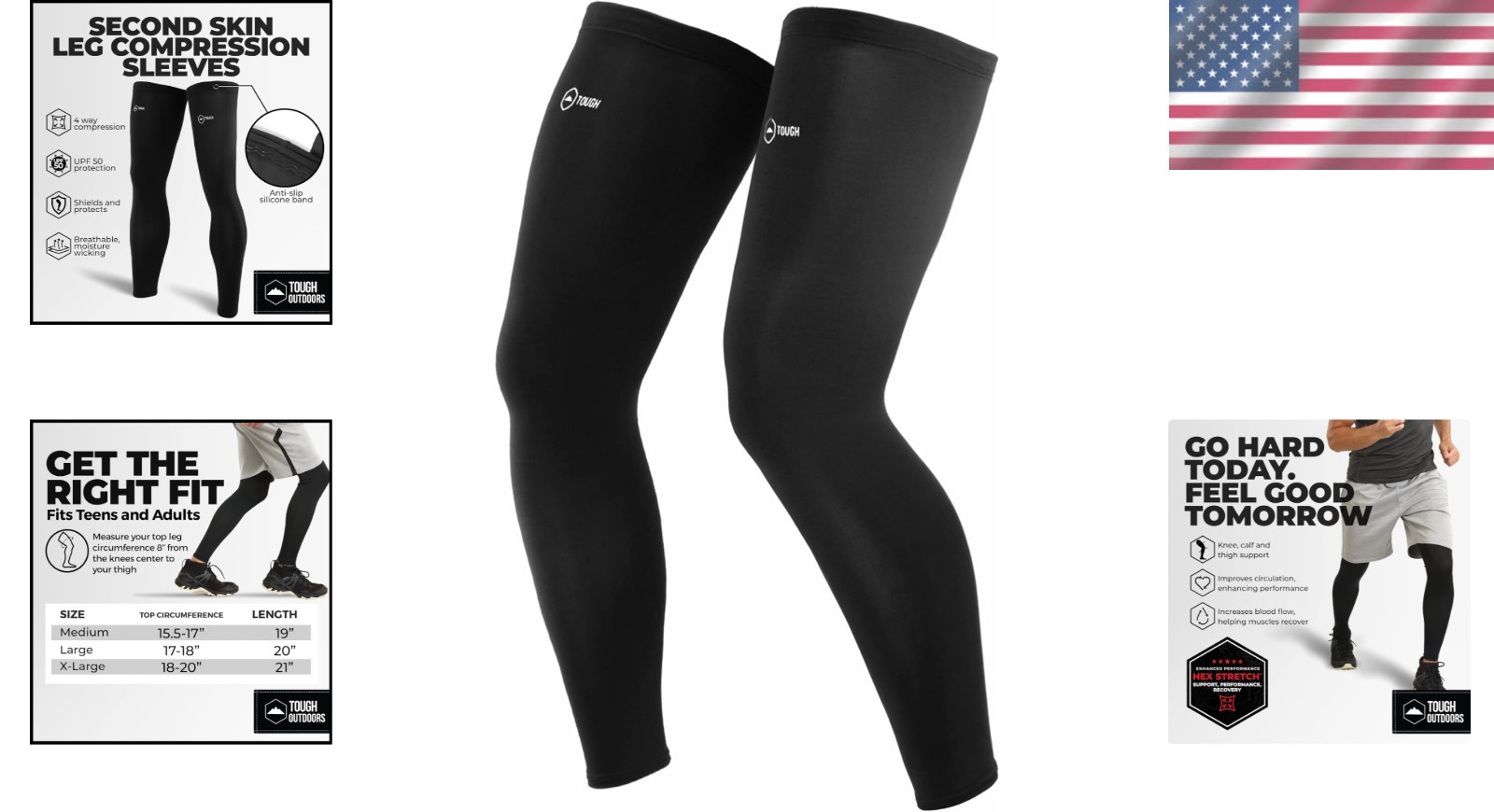 Lightweight Compression Calf Sleeves – Perfect for Basketball, Football, Cycling