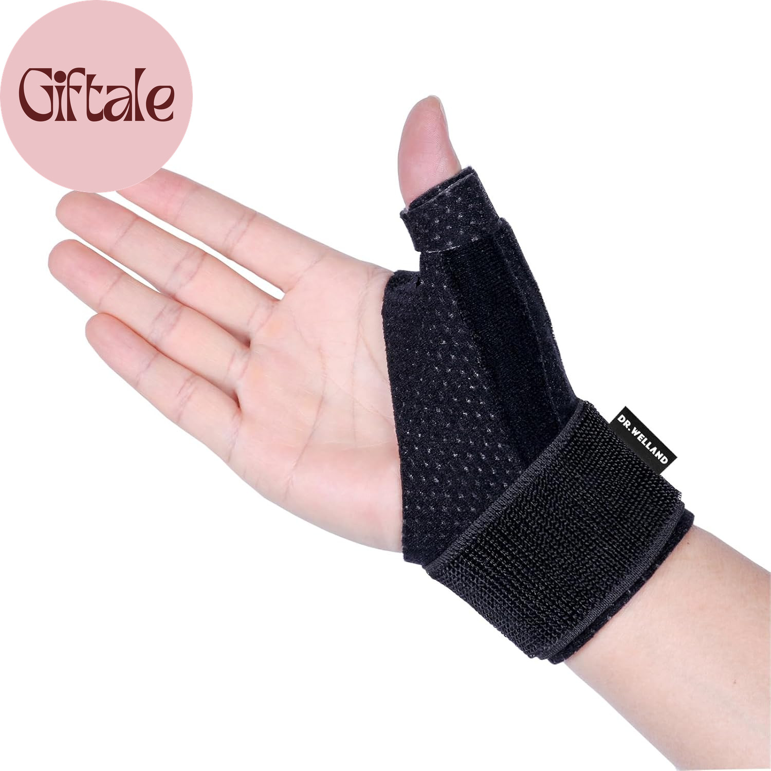 Reversible Thumb & Wrist Stabilizer Splint for Blackberry Thumb, Trigger Finger,