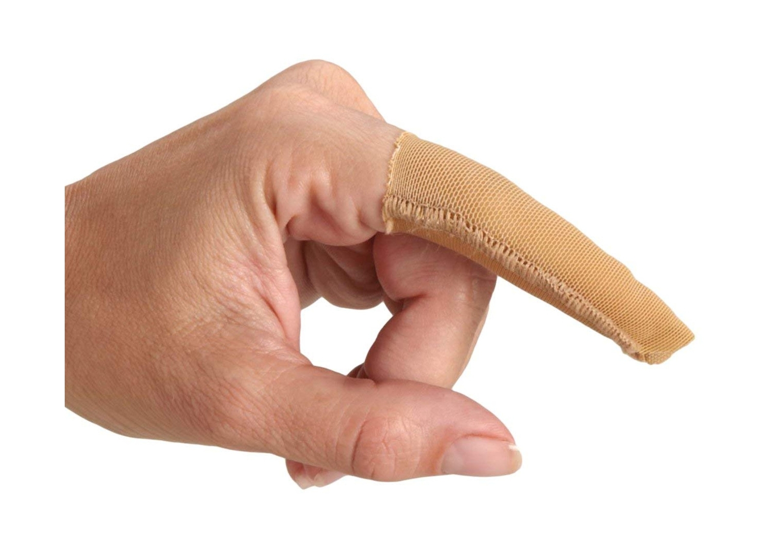 Rolyan Digit Finger Sleeve, Small, 18″ Long, Covers 6-9 Digits, Cut to Desire…