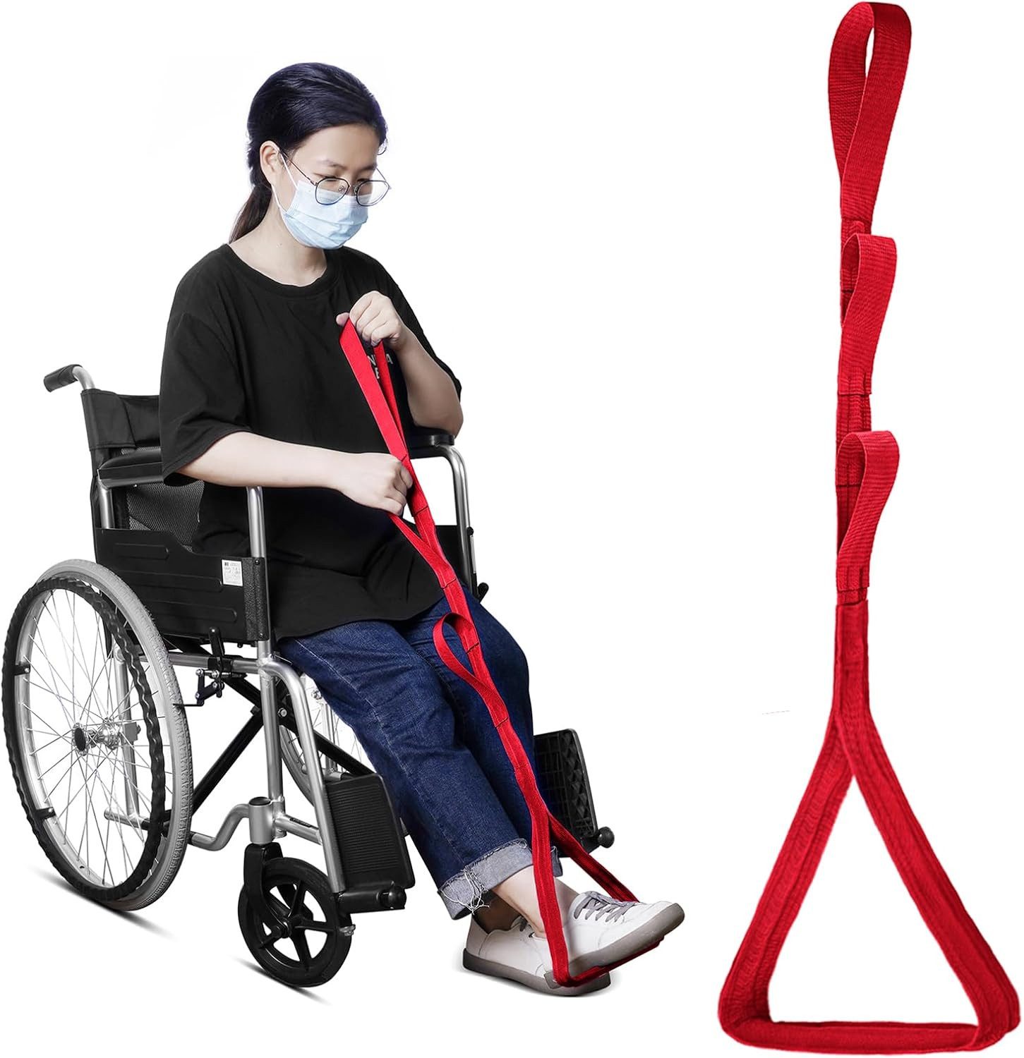 42 Inch Long Leg Lifter,Leg Lifter after Hip Replacement All over with Aluminum