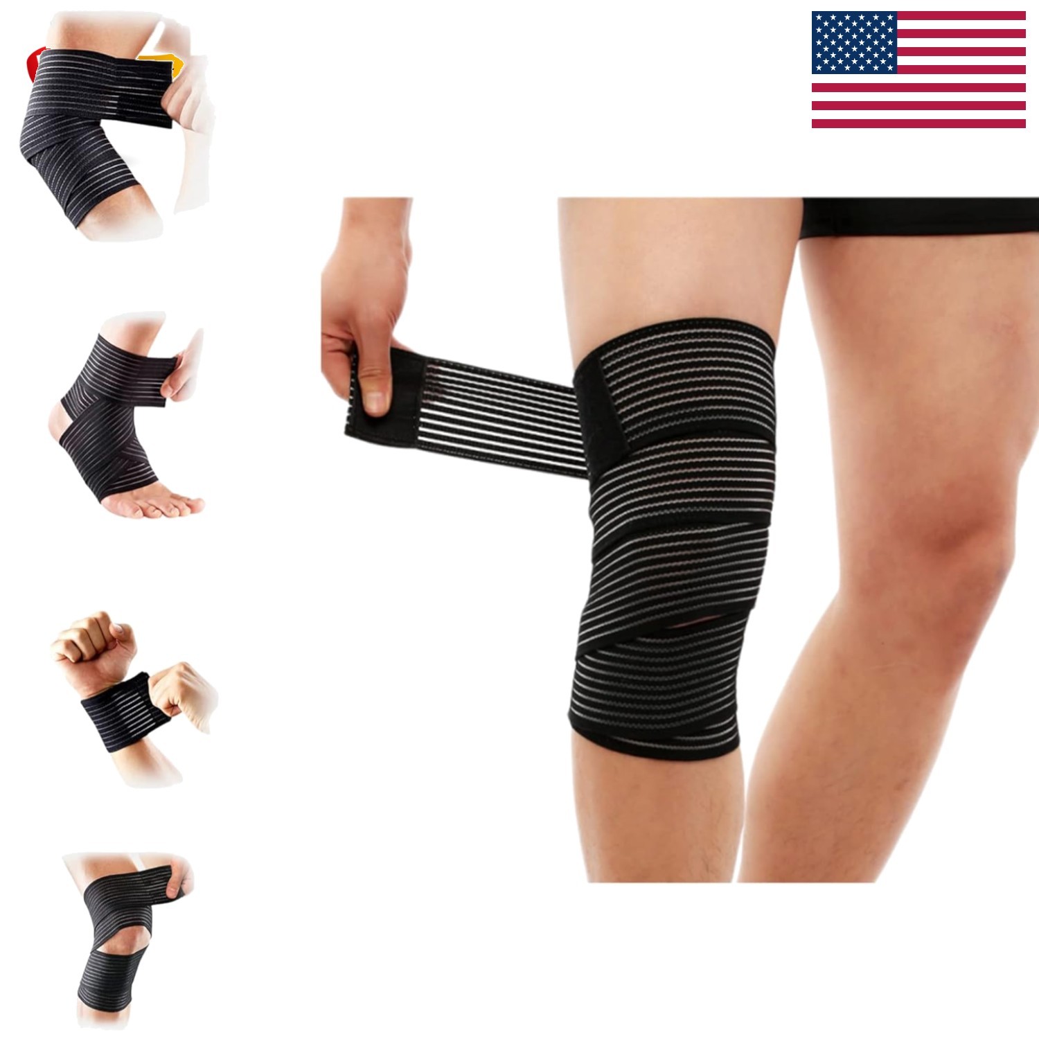 High Elasticity Compression Bandage – Multi-Joint Support for Active Lifestyles