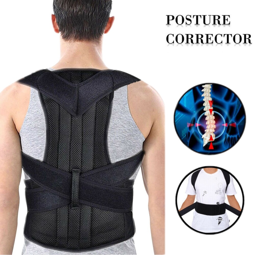 Heavy Lifting Back Support Belt Adjustable Posture Corrector Secure Safety Work
