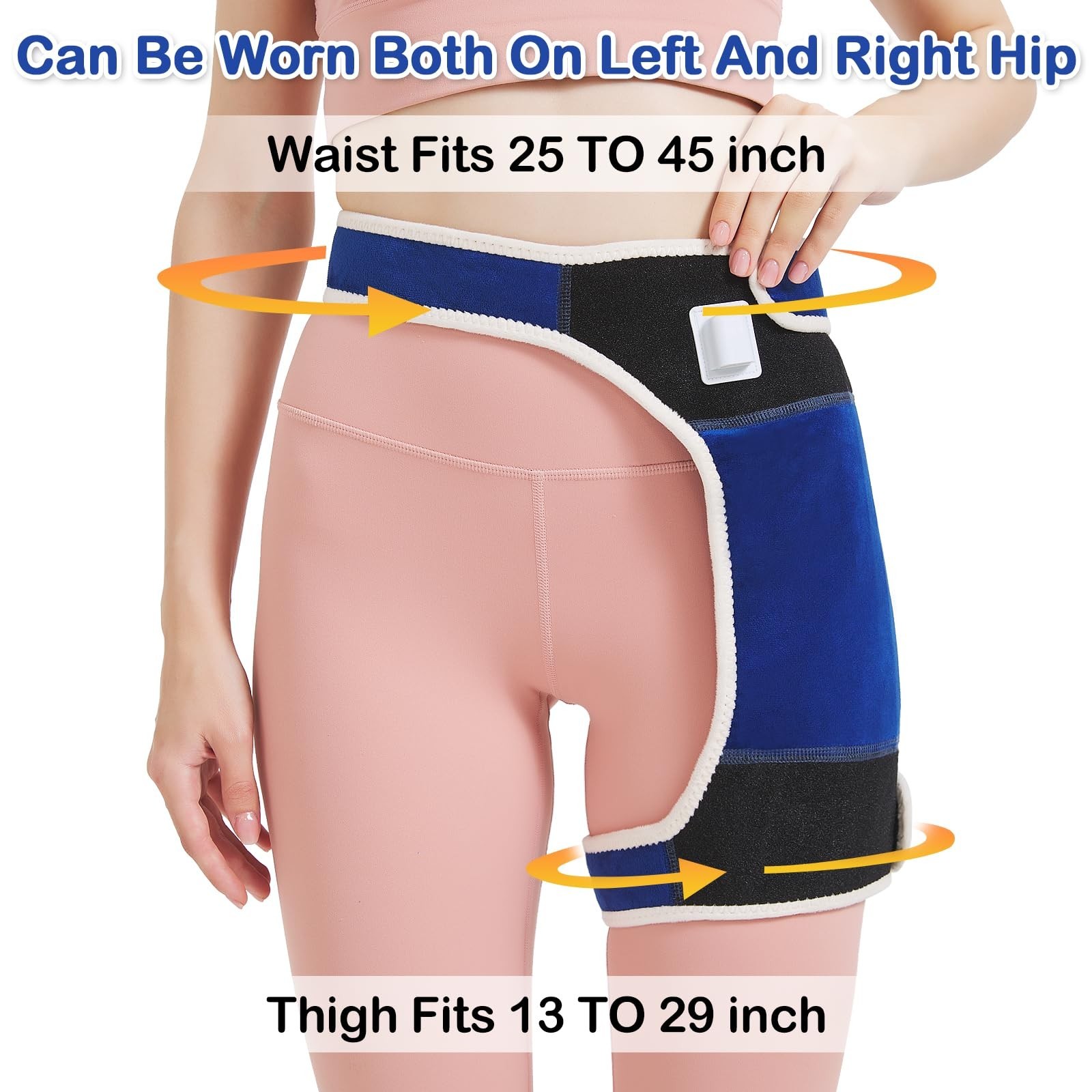 Hip Heating Pad for Hip Pain Relief,Hip Support Brace for Sciatica Pain Relie…