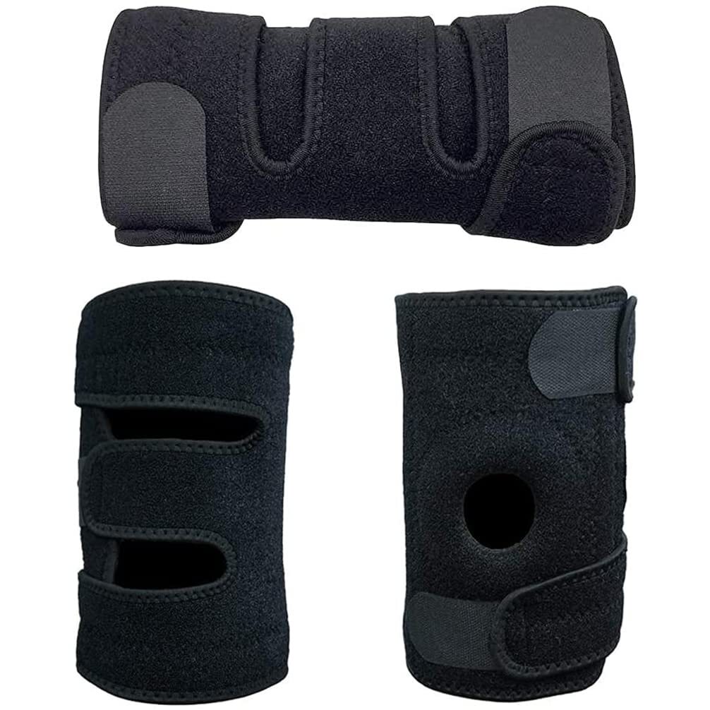 Adjustable Knee Braces Breathable Knee Pad Open Patella Stabilizer for Arthritis