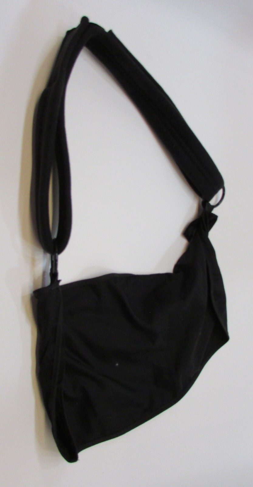 Bird and Cronin Black Arm Sling w Adjustable Foam Strap sz Large Adult FREE S/H