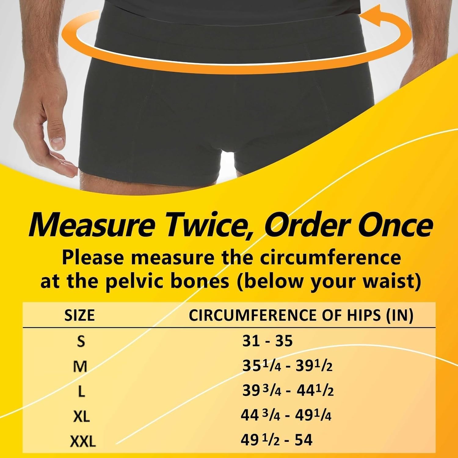 URIEL Double Sided Hernia Belts for Men – Inguinal Hernia Belt for Men, XL