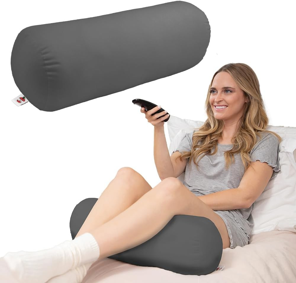 Core Jackson Roll Bolster Pillow for Neck, Back, Knee & Leg Support, GR | Versat