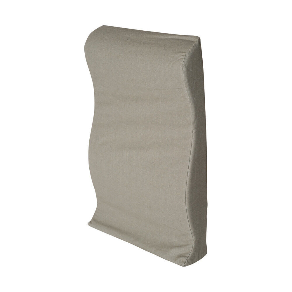 MIL Hi-bak Lumbar 22″ X 14″ Foam Cusion Hi Bak Rest Contoured;curved, Gray