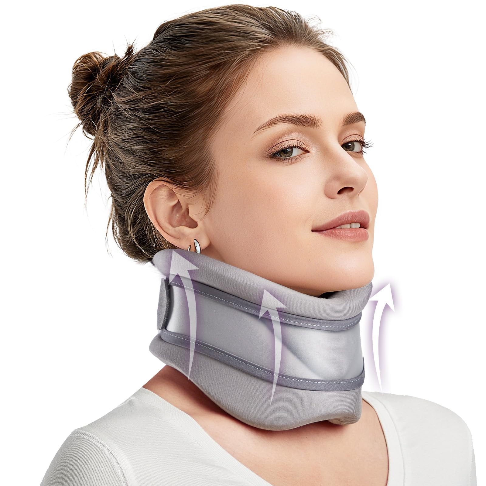 Neck Brace for Neck Pain and , Soft Neck Brace Cervical Collar for & Men, Nec…