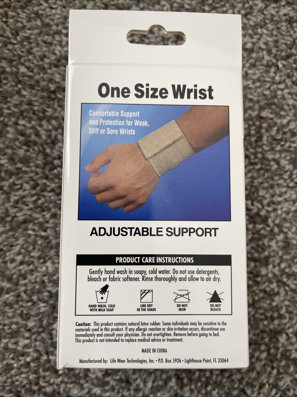Wrist Elastic Support With Loop