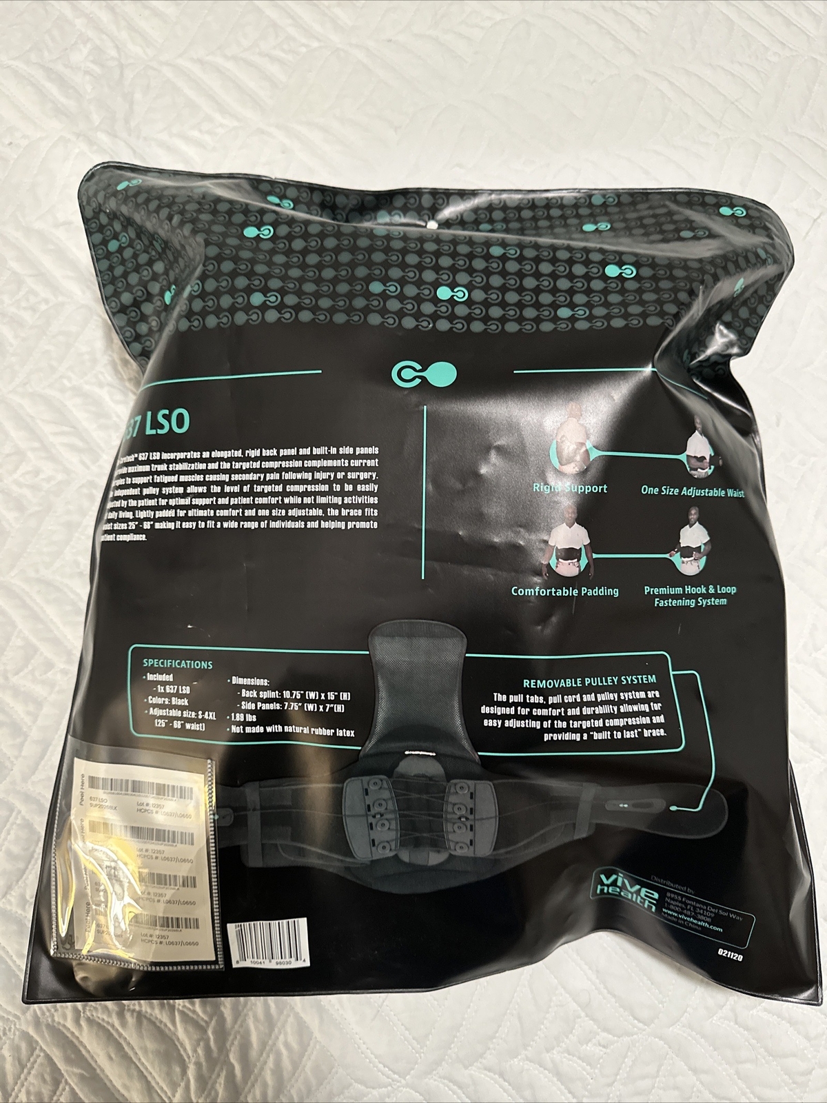 CORETECH Lumbar Brace LSO V2 637 – Superior Support & Pain Relief