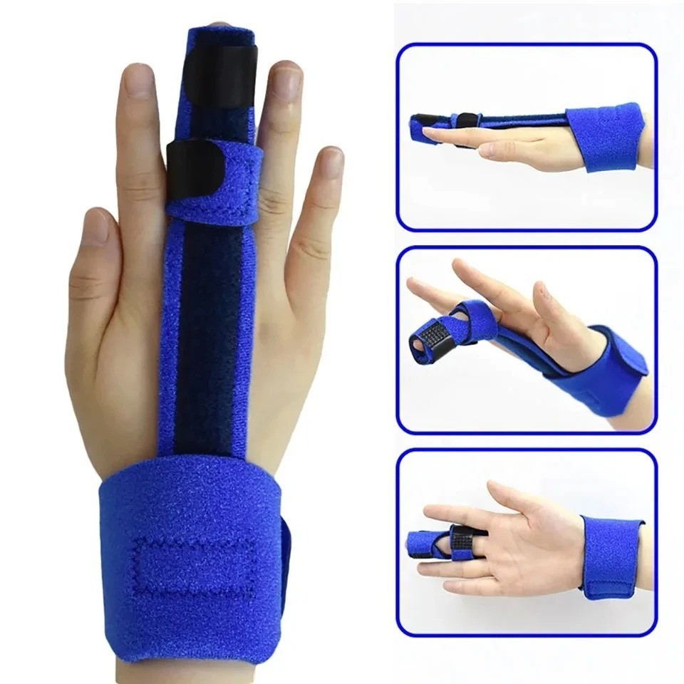 Adjustable Trigger Finger Splint Support Brace Fracture Recovery Fix Relief Pain