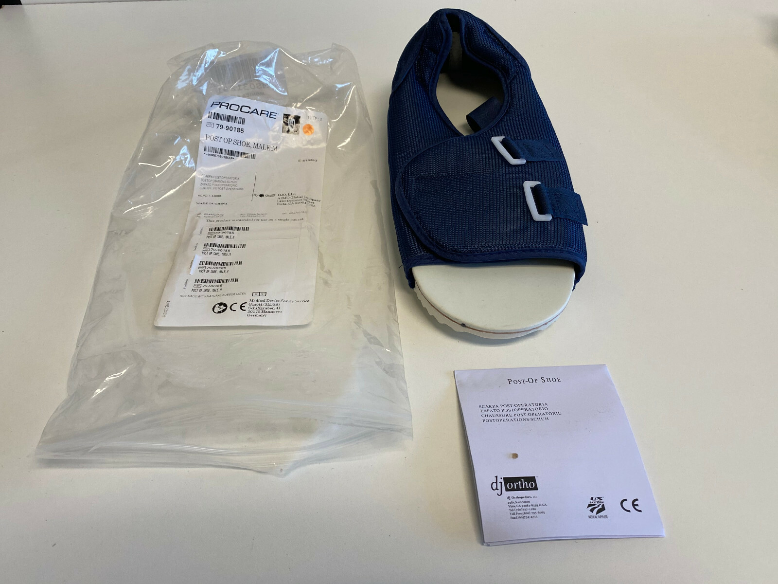 Lot of 5 ProCare Post OP Shoe Male – Medium 79-90185