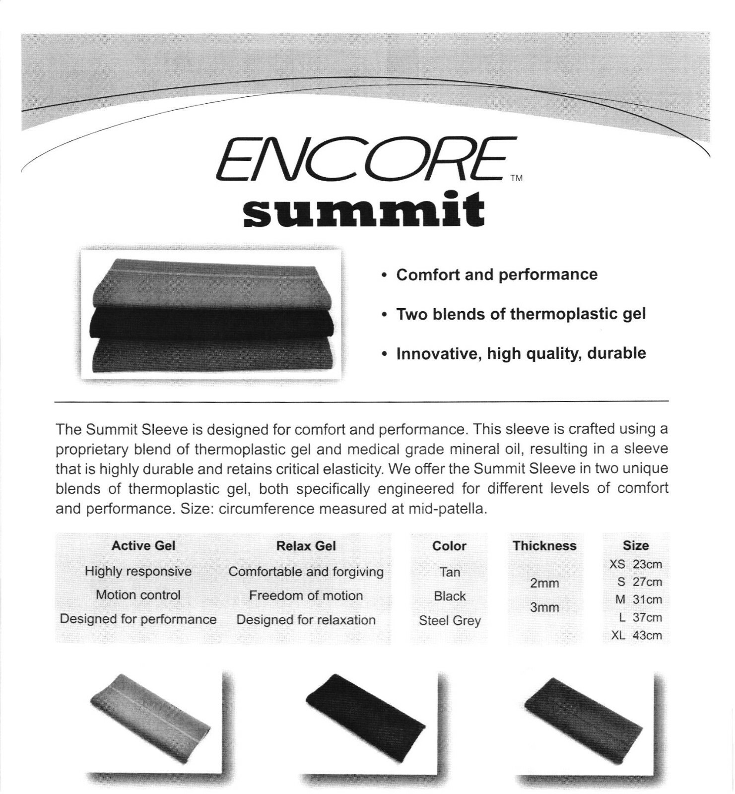 Encore Summit Suspension Sleeve Sleeve All Sizes Available