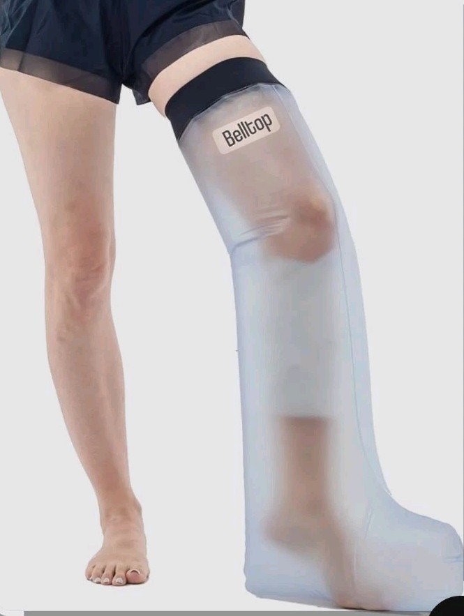 ADULT LONG LEG WATERPROOF CAST PROTECTOR REUSABLE NON LATEX
