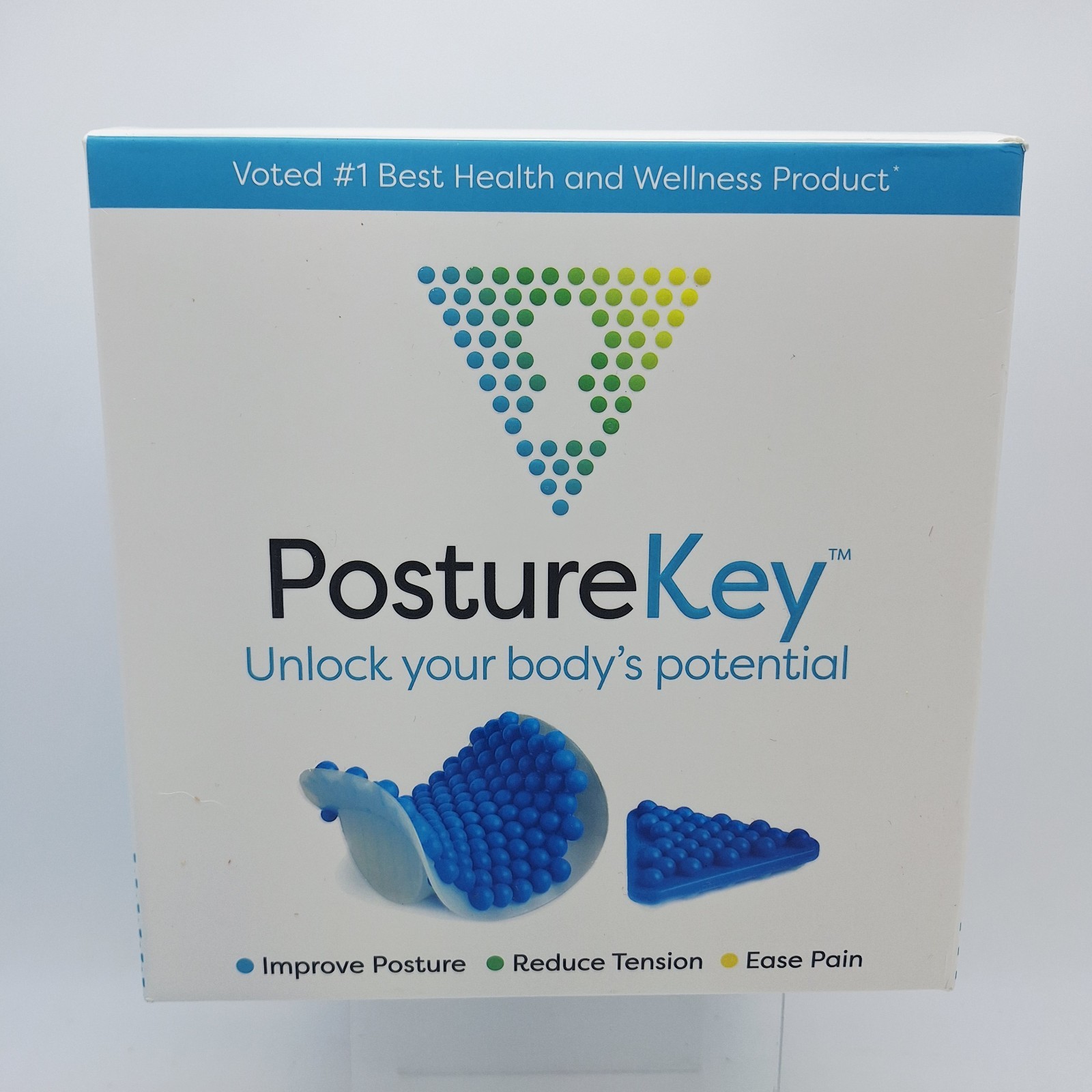 POSTURE KEY 2 Piece Set Lumbar Cervical Back Neck Posture Correction System