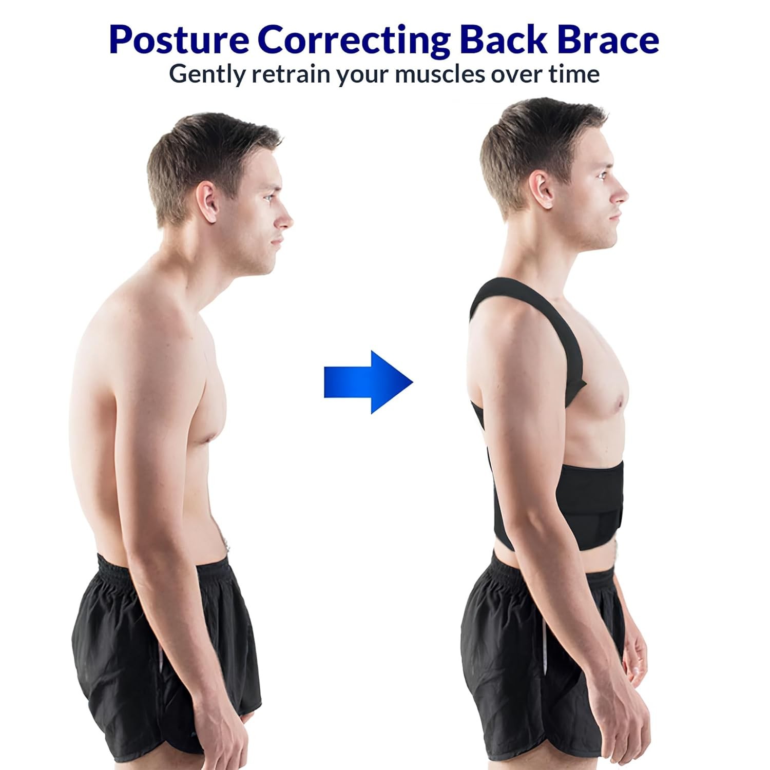 The Natural Posture Posture Corrector for Men and Women – Lumbar Back Brace a…