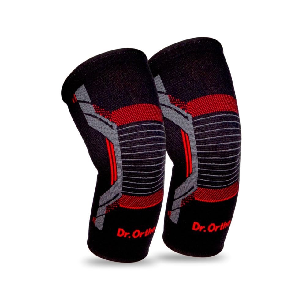 Dr. Ortho Sports Knee Pain Brace Compression Support Gym Running Jogging Cycling