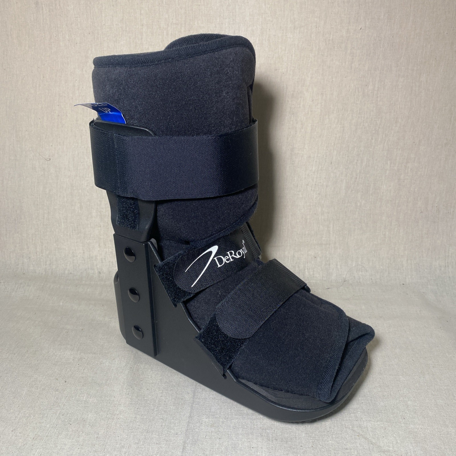 DeRoyal Small S Black Walking Boot Foot Brace