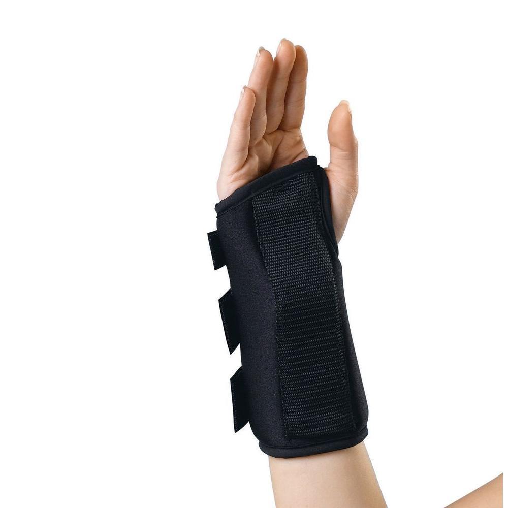 Curad Foam Wrist Splint with Aluminum Stay, Right, Medium