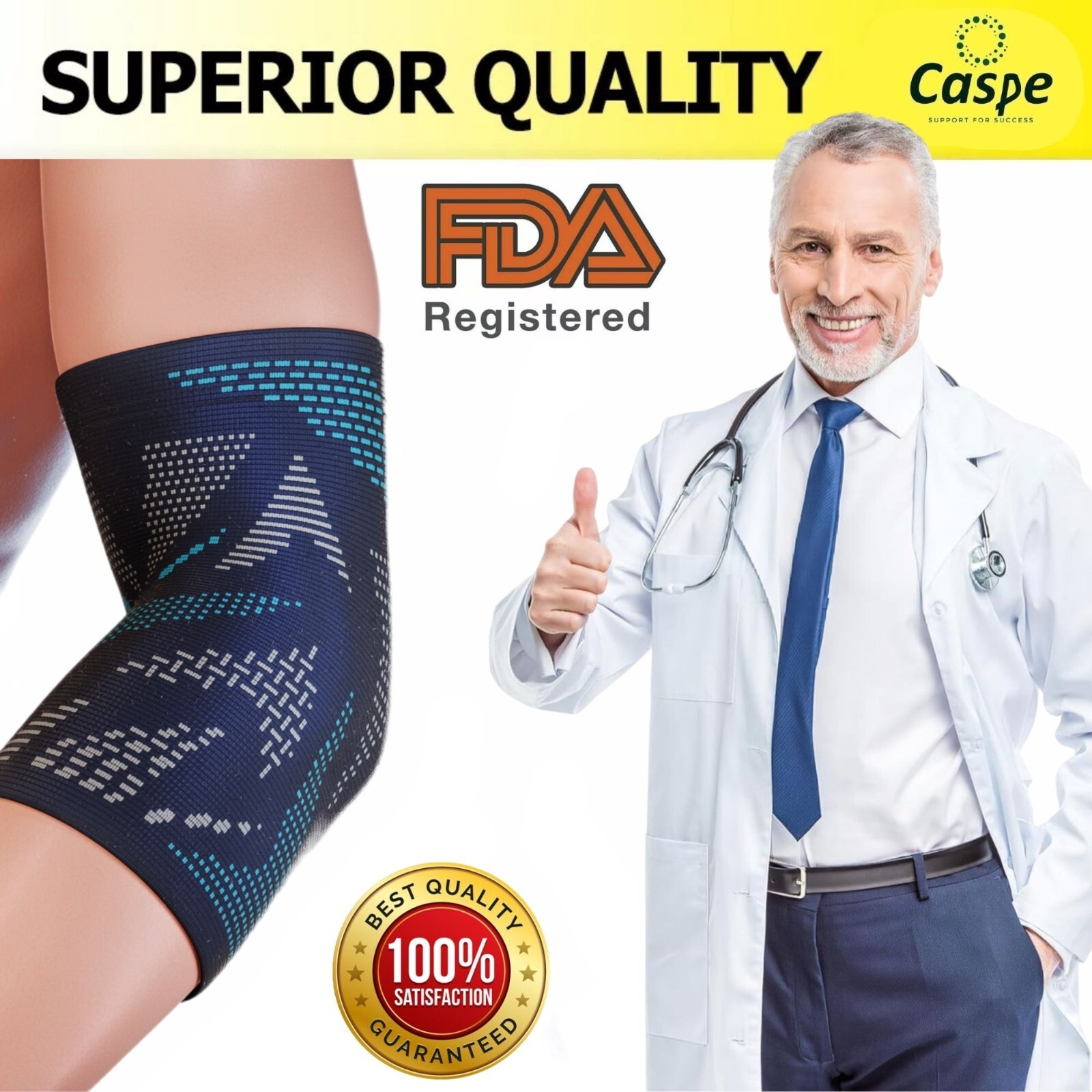2 Pcs Tennis Elbow Brace Compression Support Sleeve Arthritis Reduce Joint Pain