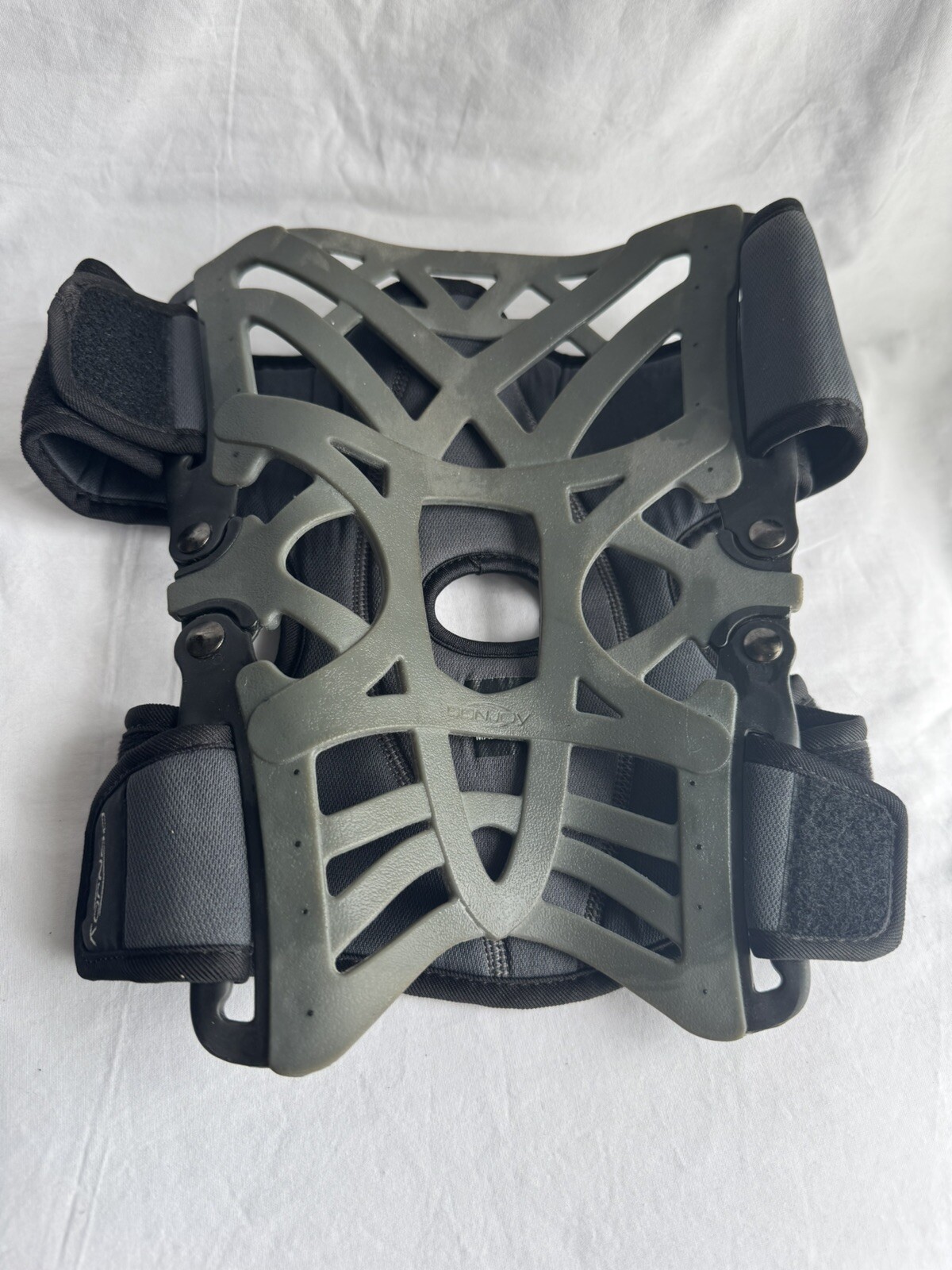Don Joy Reaction Web Knee Brace Grey Black Unisex Size XL / XXL