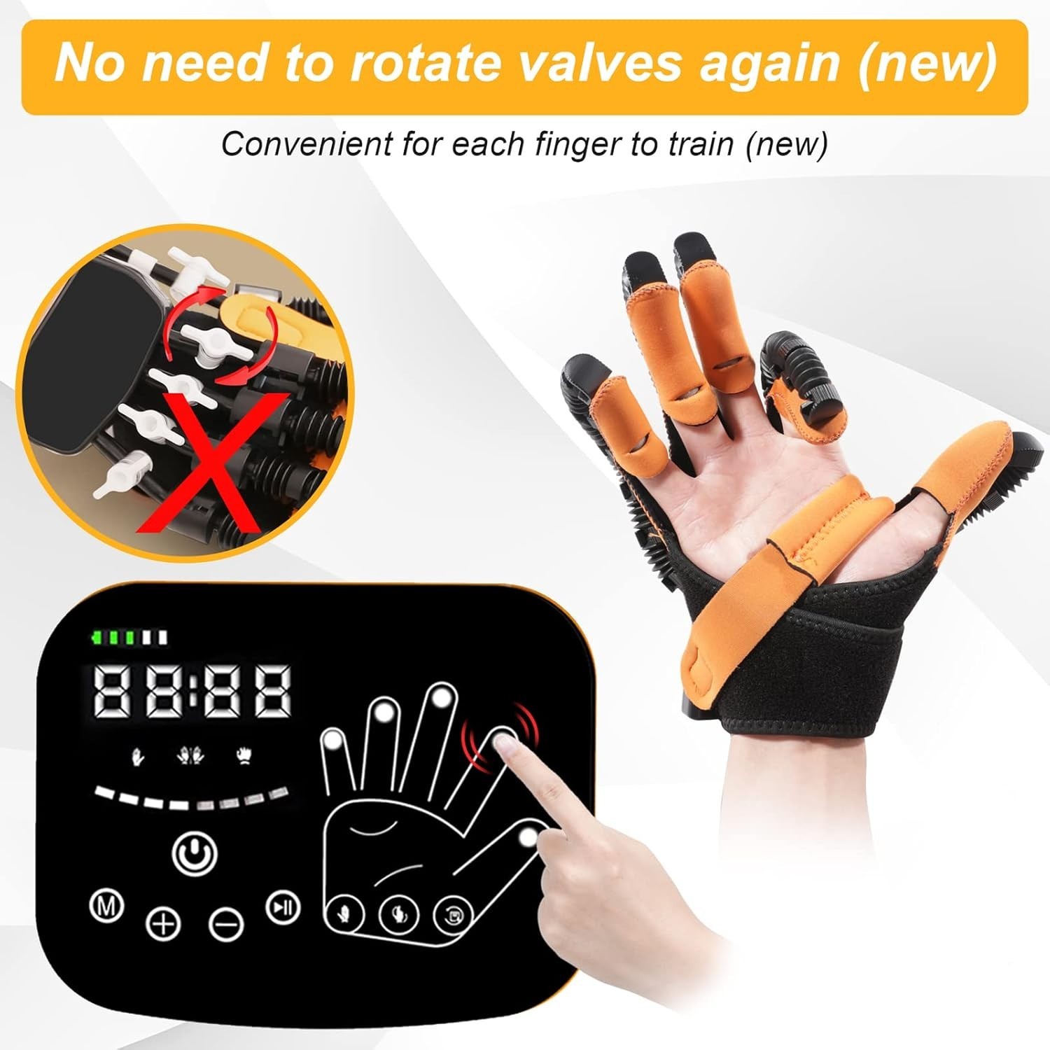 Rehabilitation Robotic Gloves Hempiplegia Stroke Paralysis Arthritis Patient