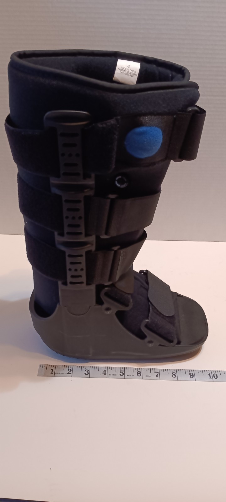 Ankle Or Foot Walker Brace Walking Boot Size Small Unisex Measurements in Photos