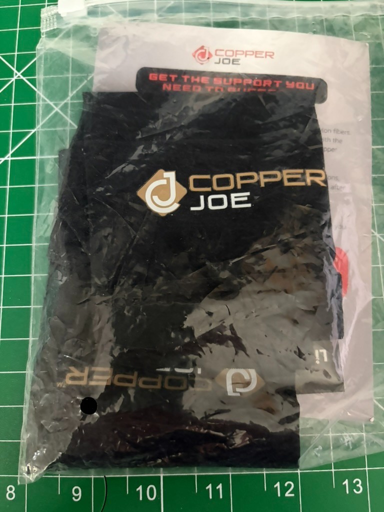 NEW Copper Joe Knee Compression Sleeve Small Two 2 Pack Unisex Men Women