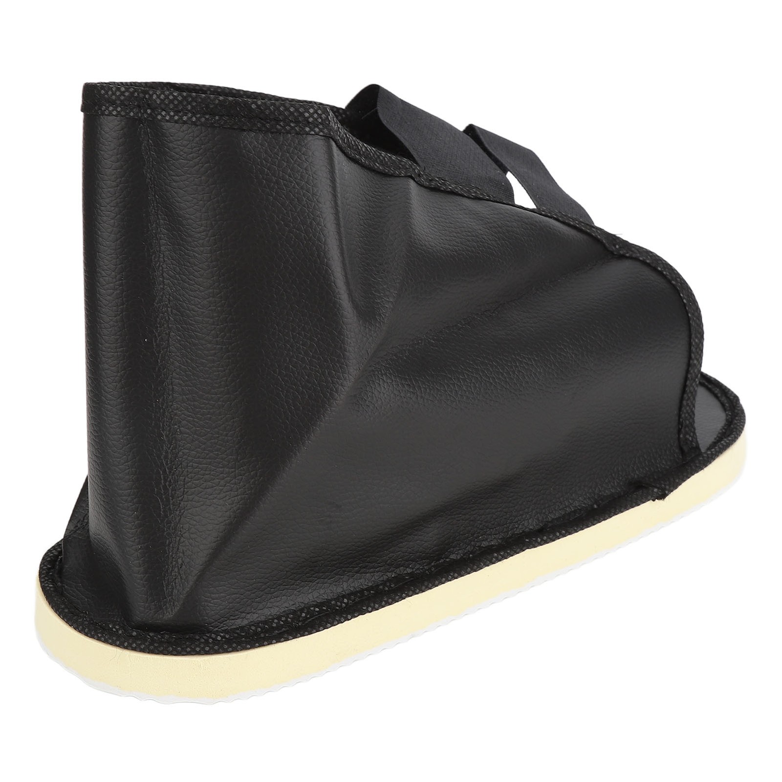 Adjustable Cast Shoe For Post Operative Recovery In Faux Leather