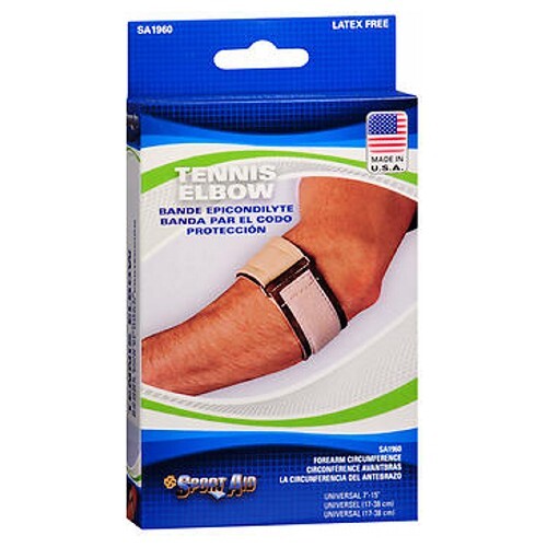 Sport Aid Tennis Elbow Band 1 Each by Sport Aid