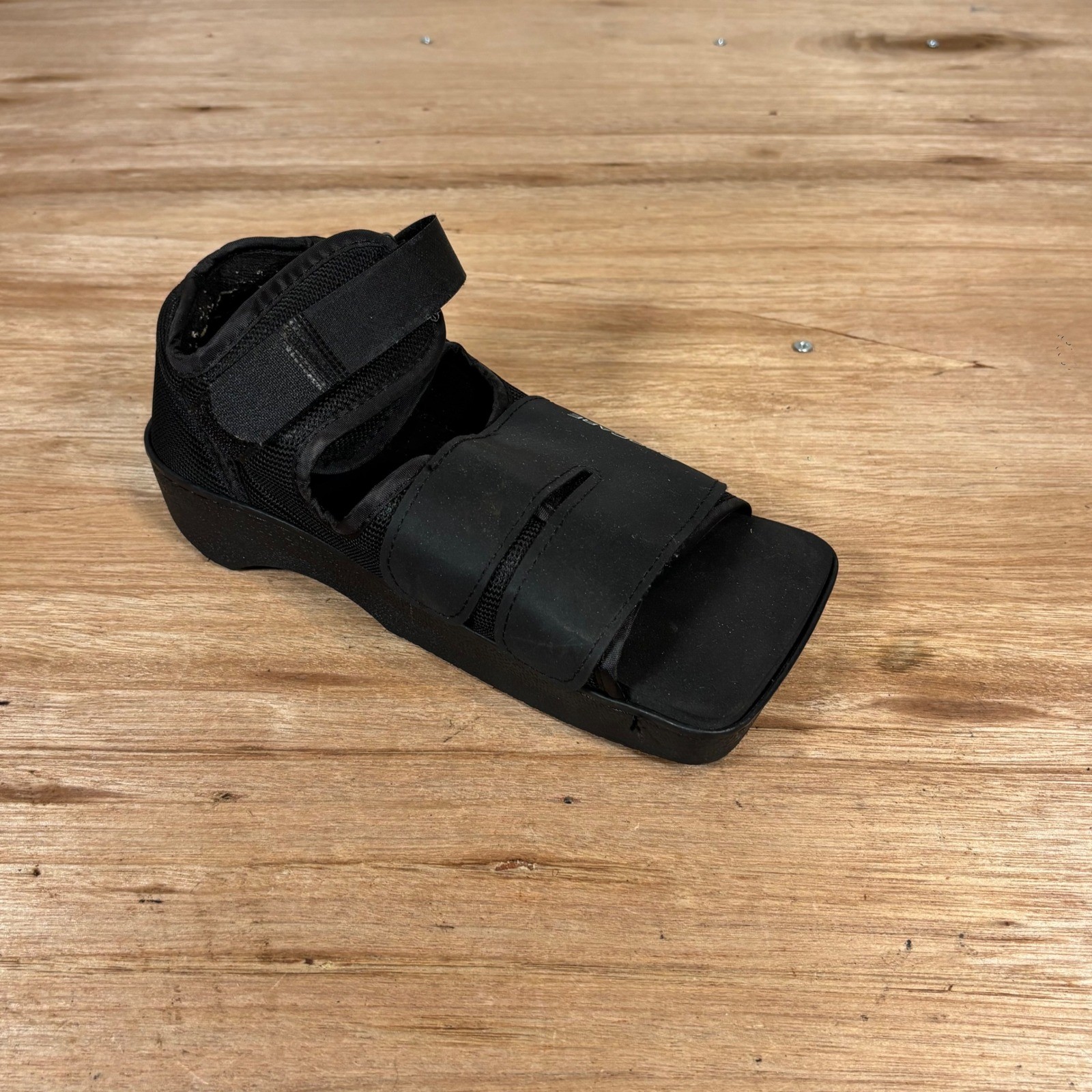 ProCare Squared Toe Post-Op Shoe Black Size Small Medical Surgical Recovery Boot