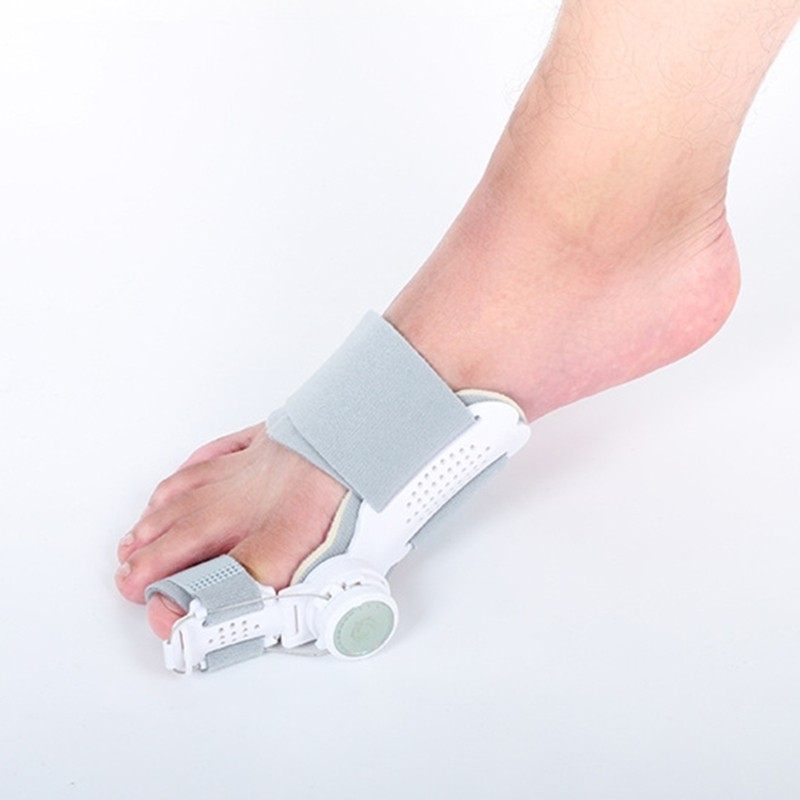 Breathable Toe Realignment Device With Flexible Aluminum Splint 24H Protection