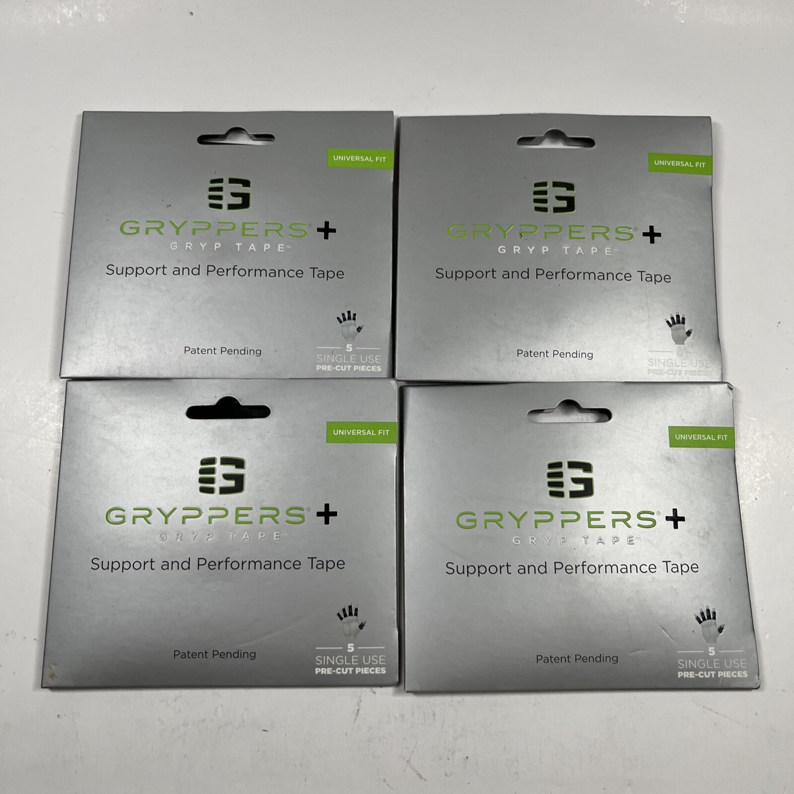 4 Gryppers Support And Performance Gryp Tape 5 Single Use Pre-Cut Universal Fit