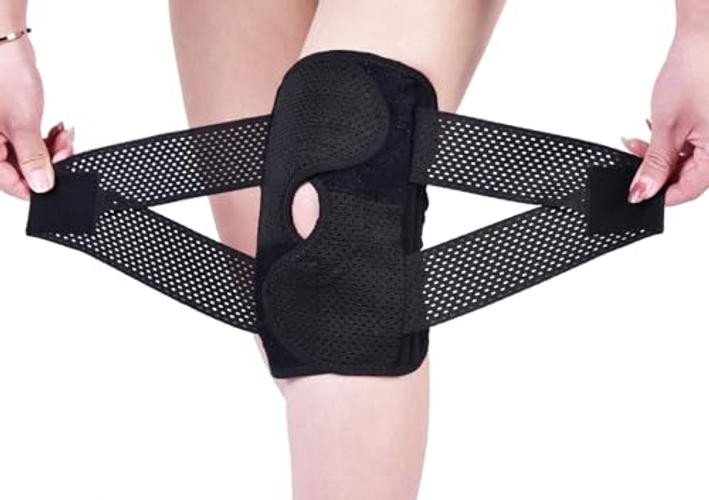 SUJAYU Knee Brace for Women Men Knee Braces for Knee Pain, X-Large Black
