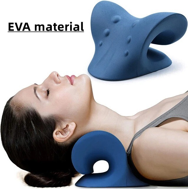 Neck Shoulder Stretcher Relaxer Cervical Cloud Shape Traction correction pillo