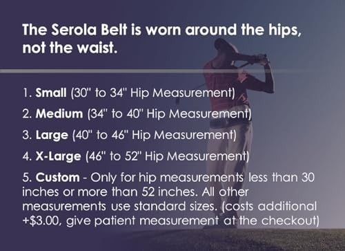 Sacroiliac Belt SI Joint Support 34 to 39 Inch Hip Brace Lower Back Pelvis Pain