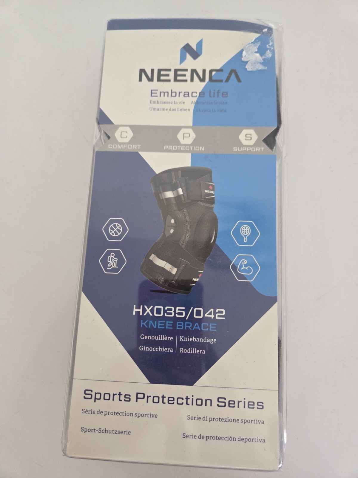 Neenca XXL Knee Brace #HX035-42 Sport Protection Series NIP FREE SHIPPING