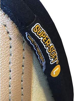 Large Black Knee Pad Comfortable Single Strap Neoprene Design Made in USA