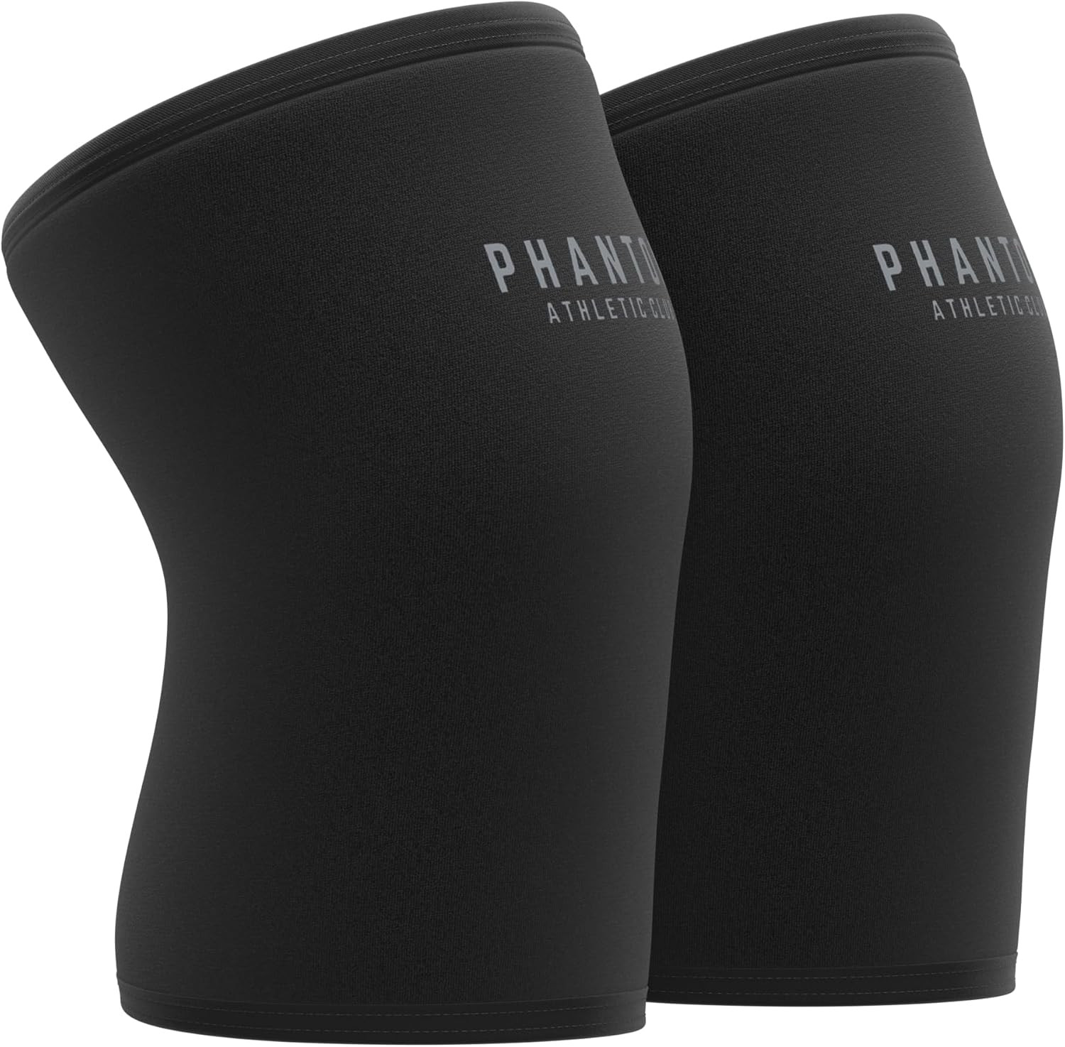 7Mm Compression Knee Sleeves for Weightlifting Support, Powerlifting Strength, H