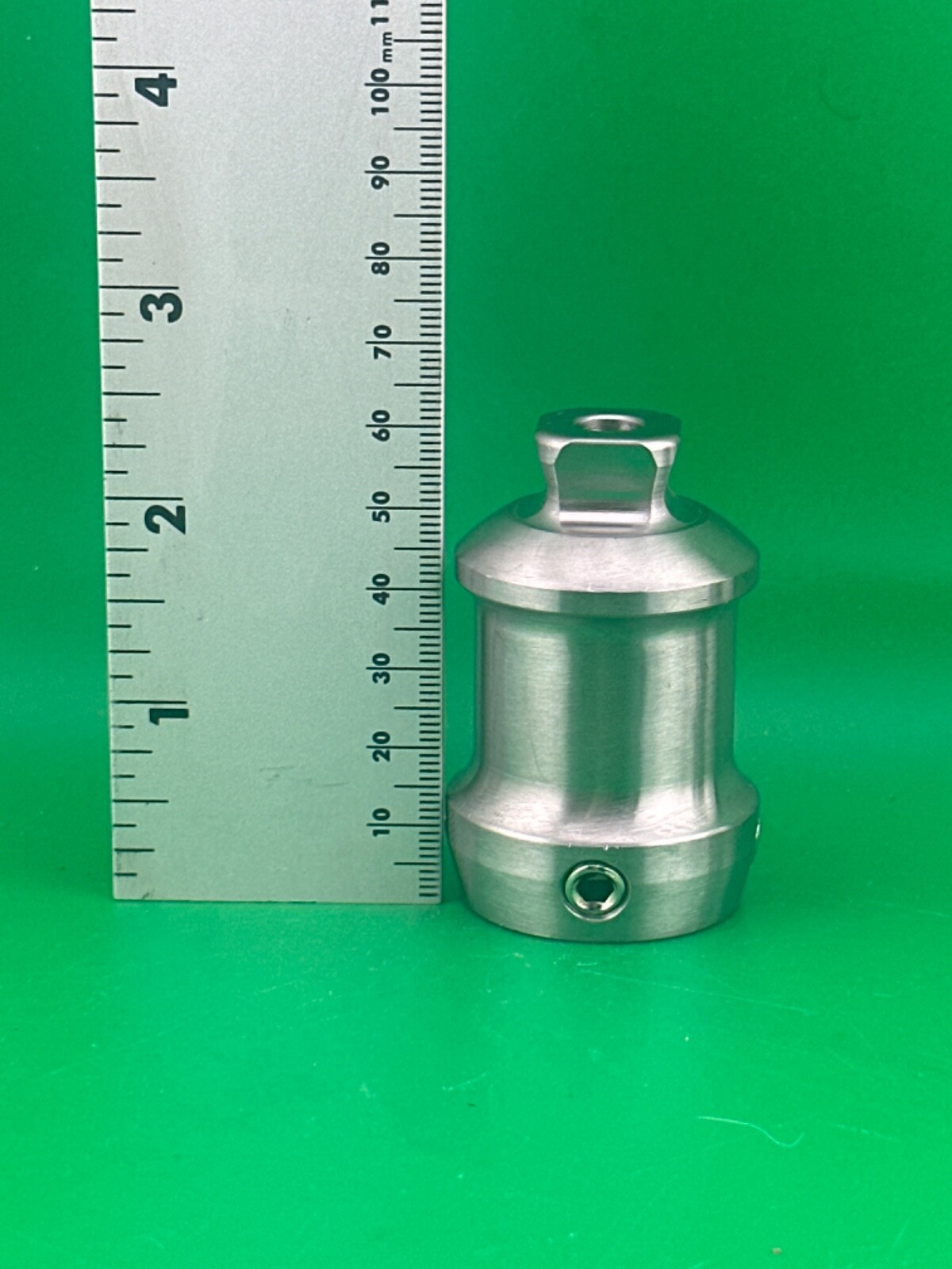 Prosthetic male pyramid & female receiver component adapter part