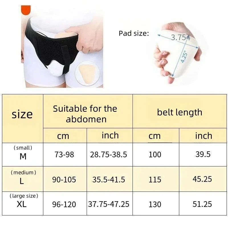 Hernia Belt for Middle-Aged and Elderly Adults with Inguinal Hernia Hernia Belt